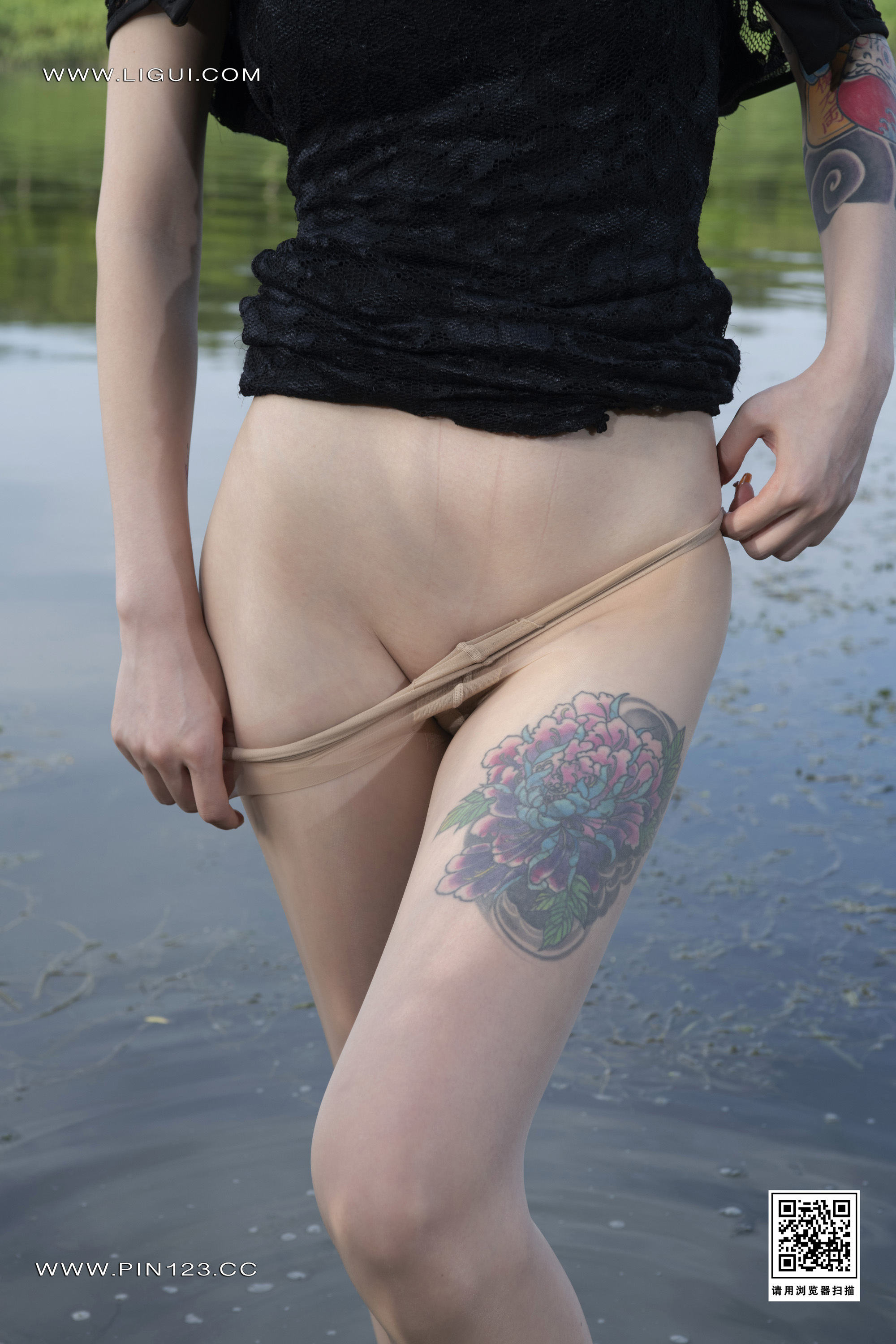 Ligui丽柜 2023.06.26 《郊野双丝》上 甜甜